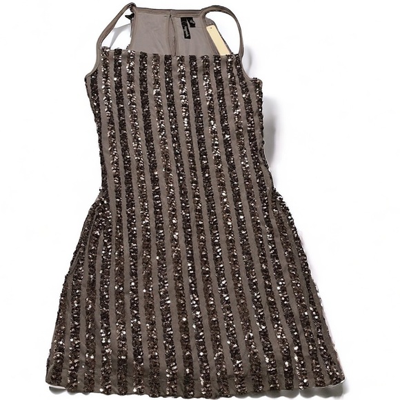 Speechless A line  gold sequined party dress . Size 3 - Picture 1 of 8